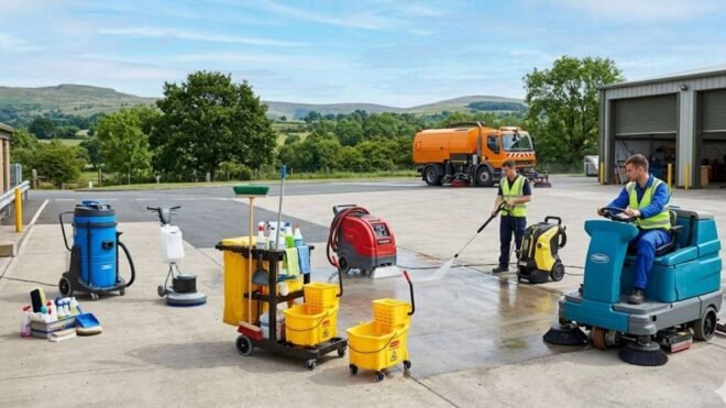 Types of Cleaning Equipment