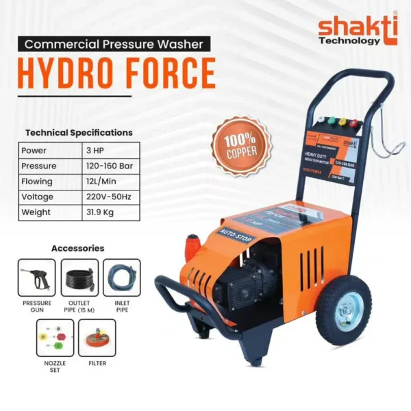 RED-BLACK Hydro Force 3Hp - Image 4