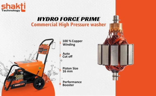 150 Bar Hydro Force 3Hp Pressure washer - Image 2