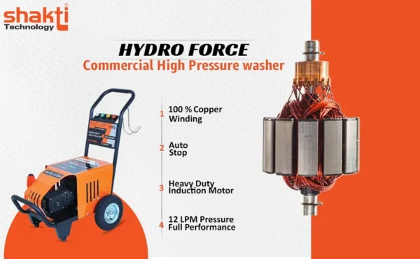150 Bar Hydro Force 3Hp Pressure washer - Image 3