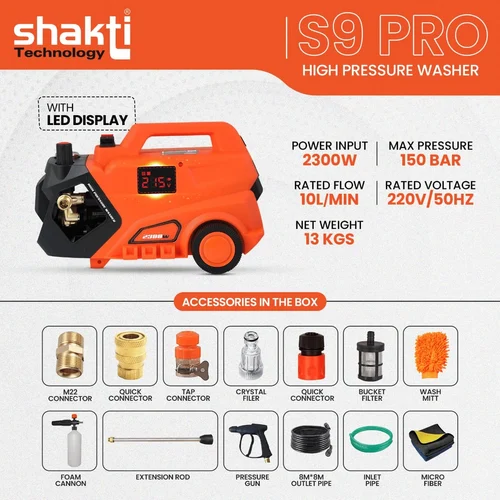 Shakti Technology S9 Pro Pressure Washer