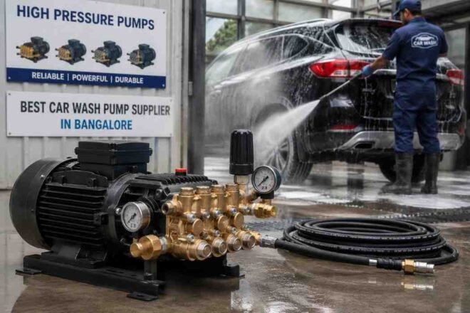 car wash pump