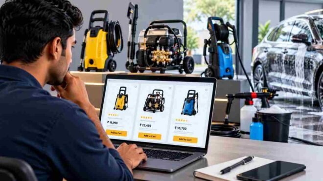 How to Compare Car Washing Equipment Online Price Before Buying