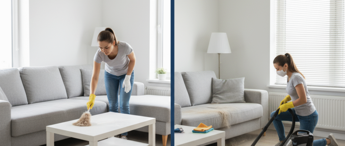 Deep Cleaning vs. Regular Cleaning – What’s the Difference?