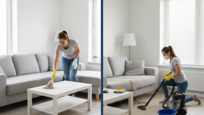 Deep Cleaning vs. Regular Cleaning – What’s the Difference?