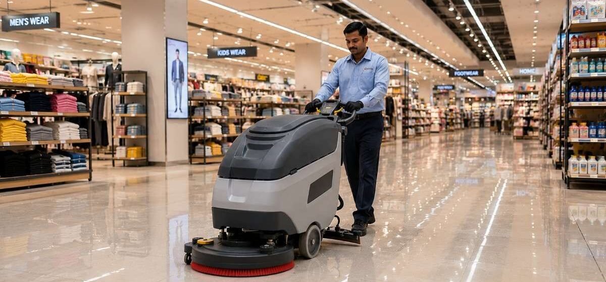 Floor Scrubber Machine