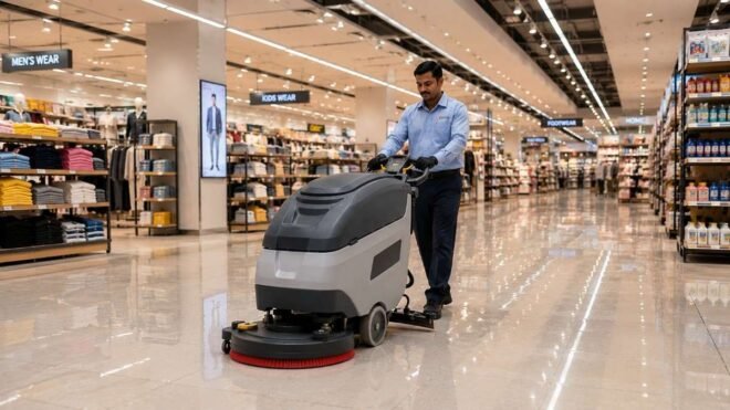 Floor Scrubber Machine