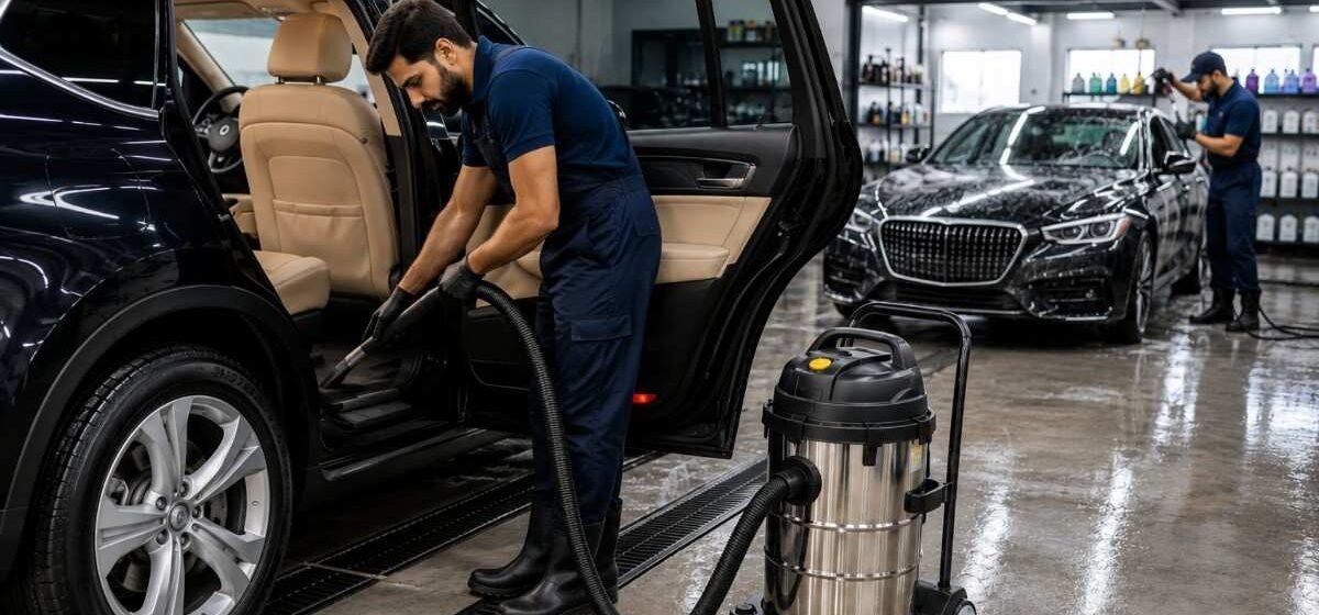 Commercial Car Wash Vacuum
