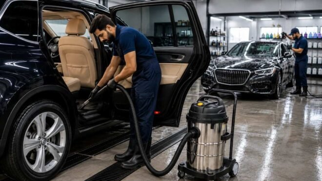 Commercial Car Wash Vacuum