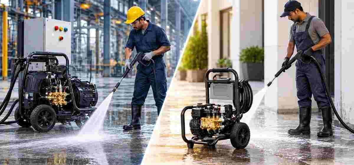 Commercial Pressure Washer Three Phase vs Single Phase: Which One Is Better?
