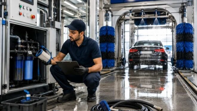 Vehicle Washing Machine