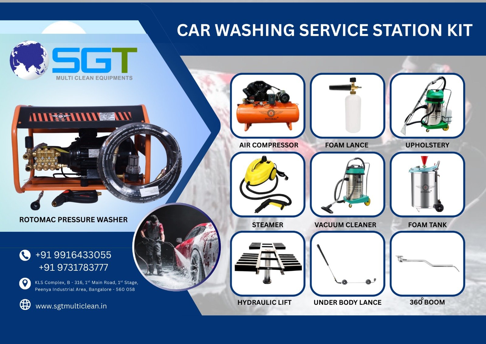 SGT Multiclean Equipments