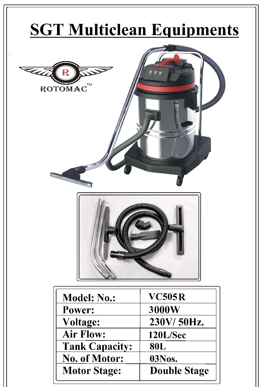 Wet & Dry Vacuum Cleaner – VC08