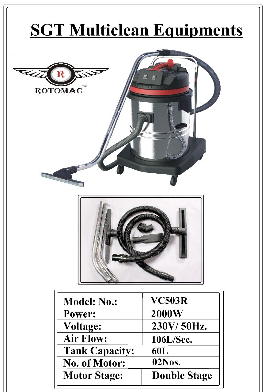 Wet & Dry Vacuum Cleaner – VC07