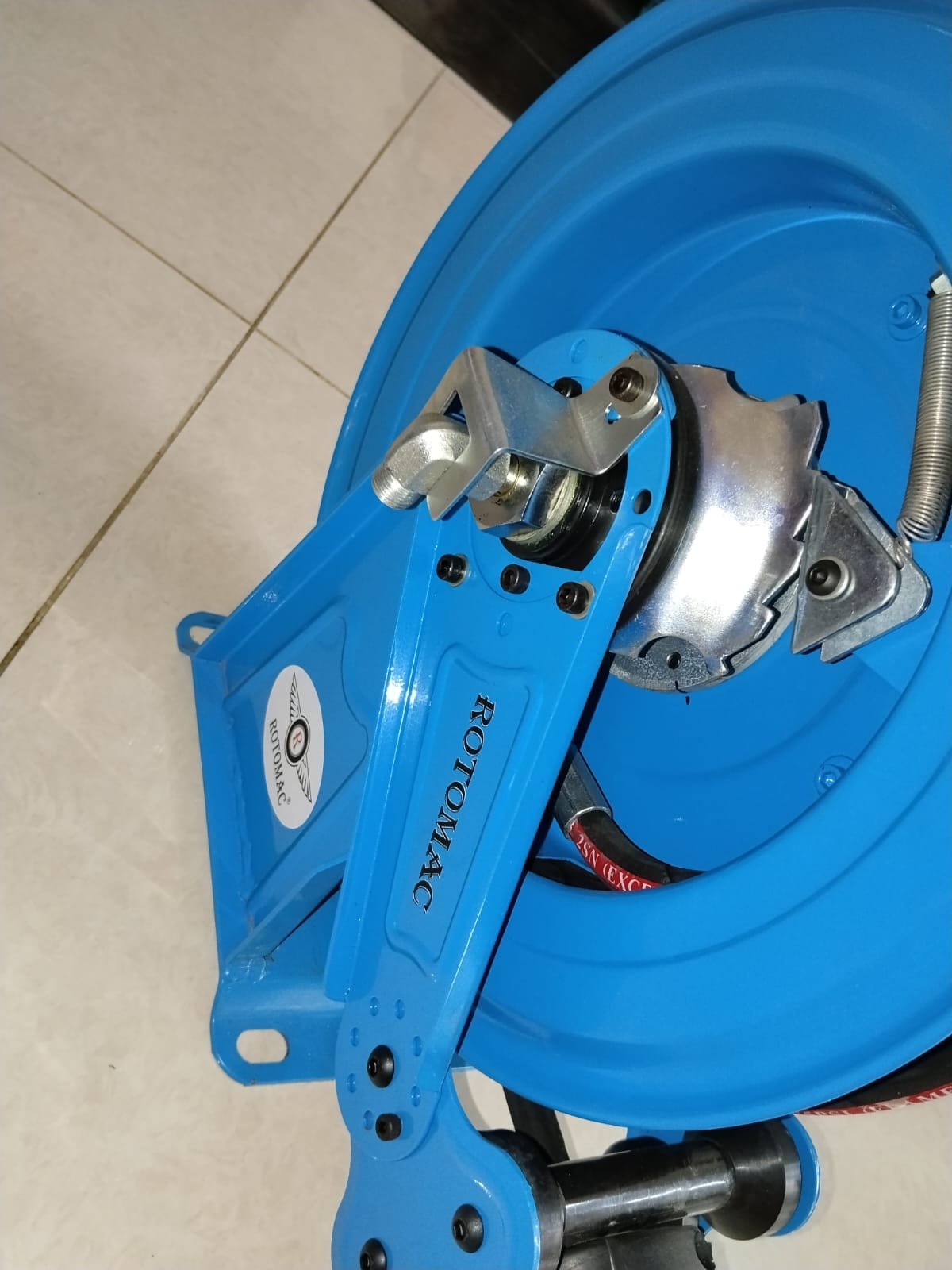 ROTOMAC 10 Mtr Pressure Washer Hose Reel - Image 3