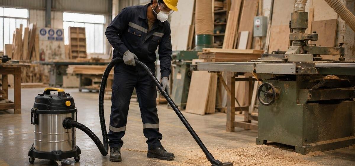 Industrial Vacuum Cleaner for Dust Collection
