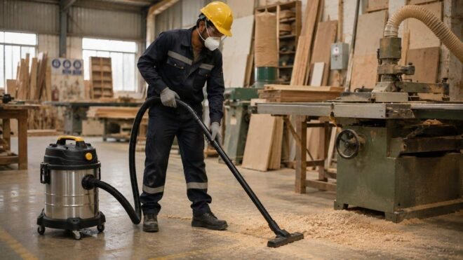 Industrial Vacuum Cleaner for Dust Collection