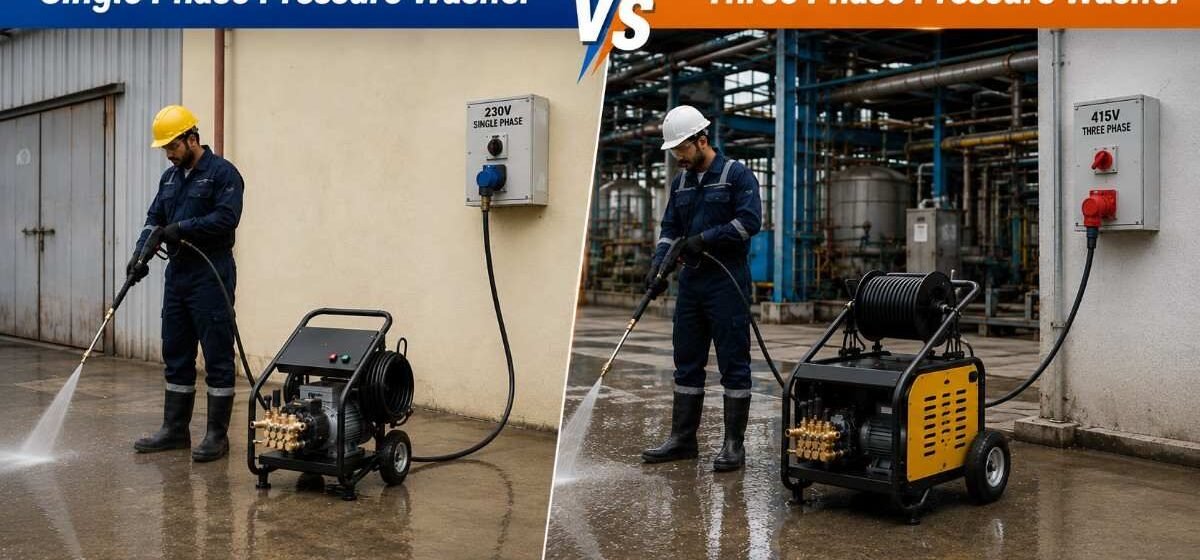 Single Phase vs Three Phase Pressure Washer