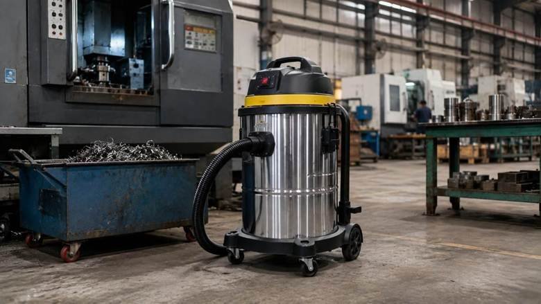 Industrial Vacuum Cleaner for Manufacturing in an industrial production area