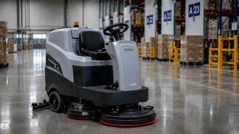 Best Floor Scrubber Machine for large commercial and industrial spaces